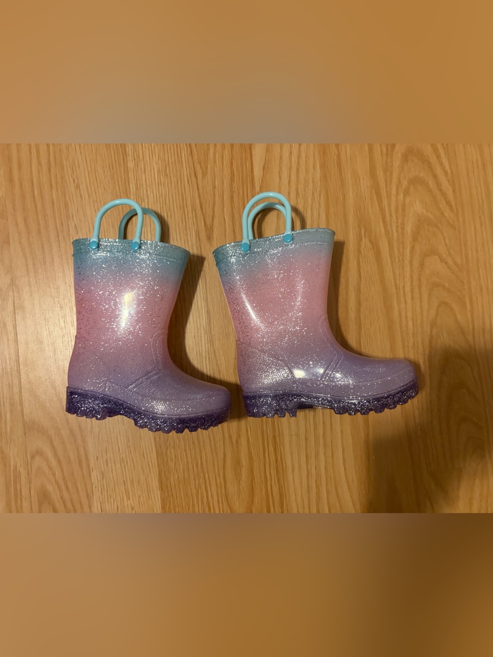Joe Fresh Glitter Ombré Rain Boots – Toddler